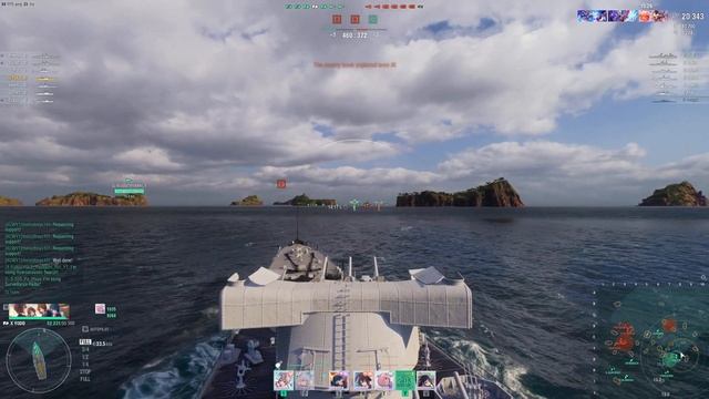 World of Warships Clan Battle (Season 19) “Barracuda” [L-S-D] vs [NGNG] смотреть онлайн