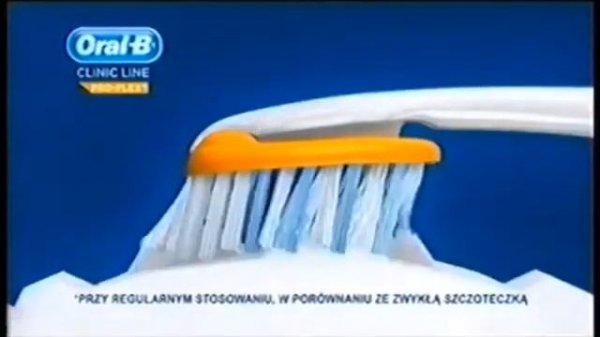Oral B Clinic Line Pro Flex Werbung 2012