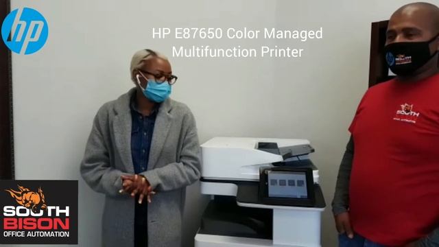 HP E87650 Color Laserjet Managed MFC Installation - Brynston, Sandton смотреть онлайн