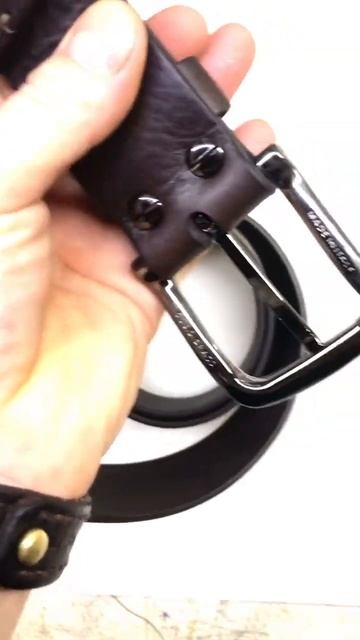 Leather belts. Ремень из кожи Missouri . Подарок #fourcornersgoods смотреть онлайн