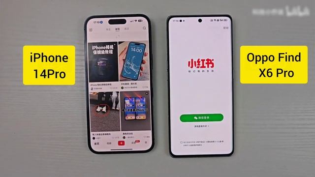 iPhone 14 Pro Vs Oppo Find X6 Pro speed test смотреть онлайн