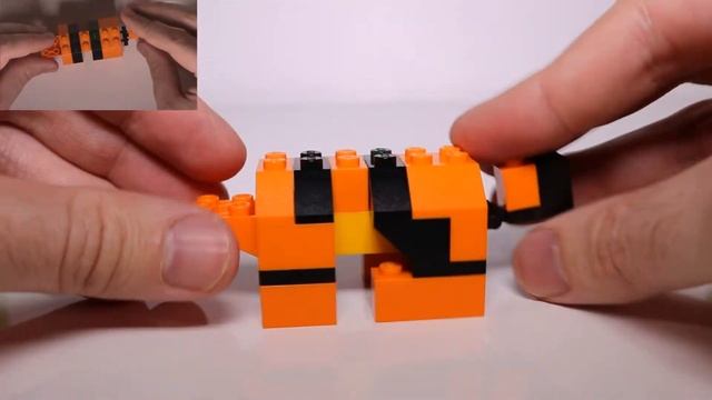 LEGO Tiger from Classic 10696 Medium Creative Brick - Lego Speed Build смотреть онлайн