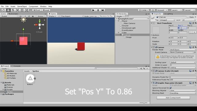 Unity: Billboard Effect In Canvas World Space + [C# Script] смотреть онлайн