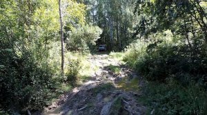 УАЗ 2206 «Буханка» Купаем бегемота в лужах.