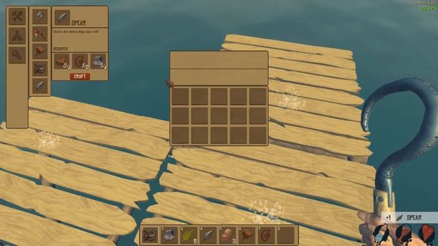 RAFT Gameplay - Shark Attacks and Collecting смотреть онлайн