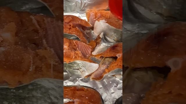 Кижуч с овощами смотреть онлайн