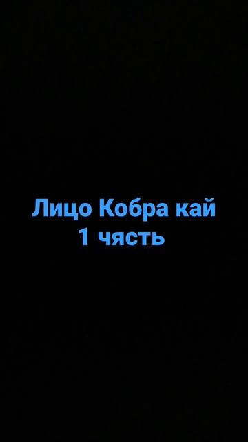 Лицо Кобра кай 1 часть смотреть онлайн