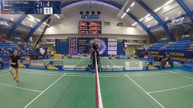England (Freya Redfearn) vs Spain (Elena Andreu) - D1M2 - European Jnr. Team C’ships 2018 смотреть онлайн