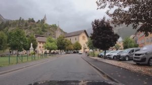 Через горный перевал Коль-де-ла-Бонетт во французских Альпах, из Жозье в Сент-Этьен-де-Тине! 4k UHD