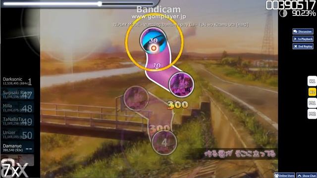 Osu! Lia - Toki wo Kizamu Uta (Difficulty: Hard) смотреть онлайн