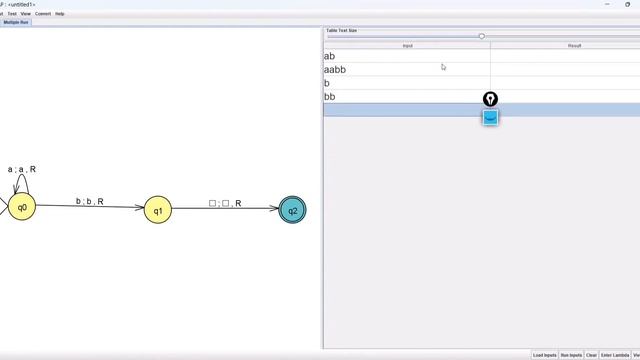 Testing Turing Machine using JFLAP смотреть онлайн