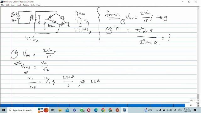 How to Solve the Bridge Rectifier Diode Circuits Explained With Suitable Gate Examples Part 7 смотреть онлайн