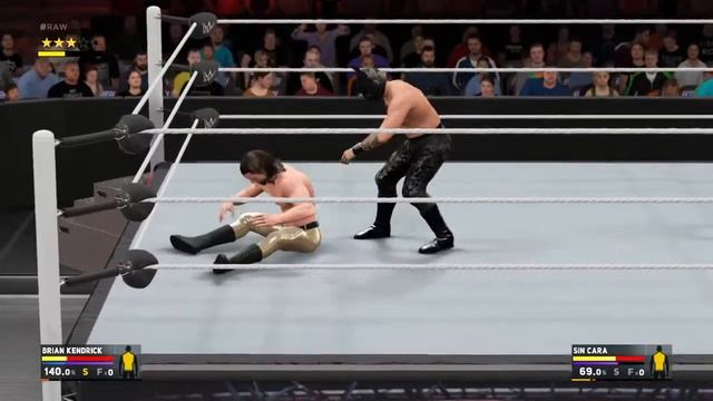 WWE 2K17 - The Brian Kendrick Vs Sin Cara смотреть онлайн