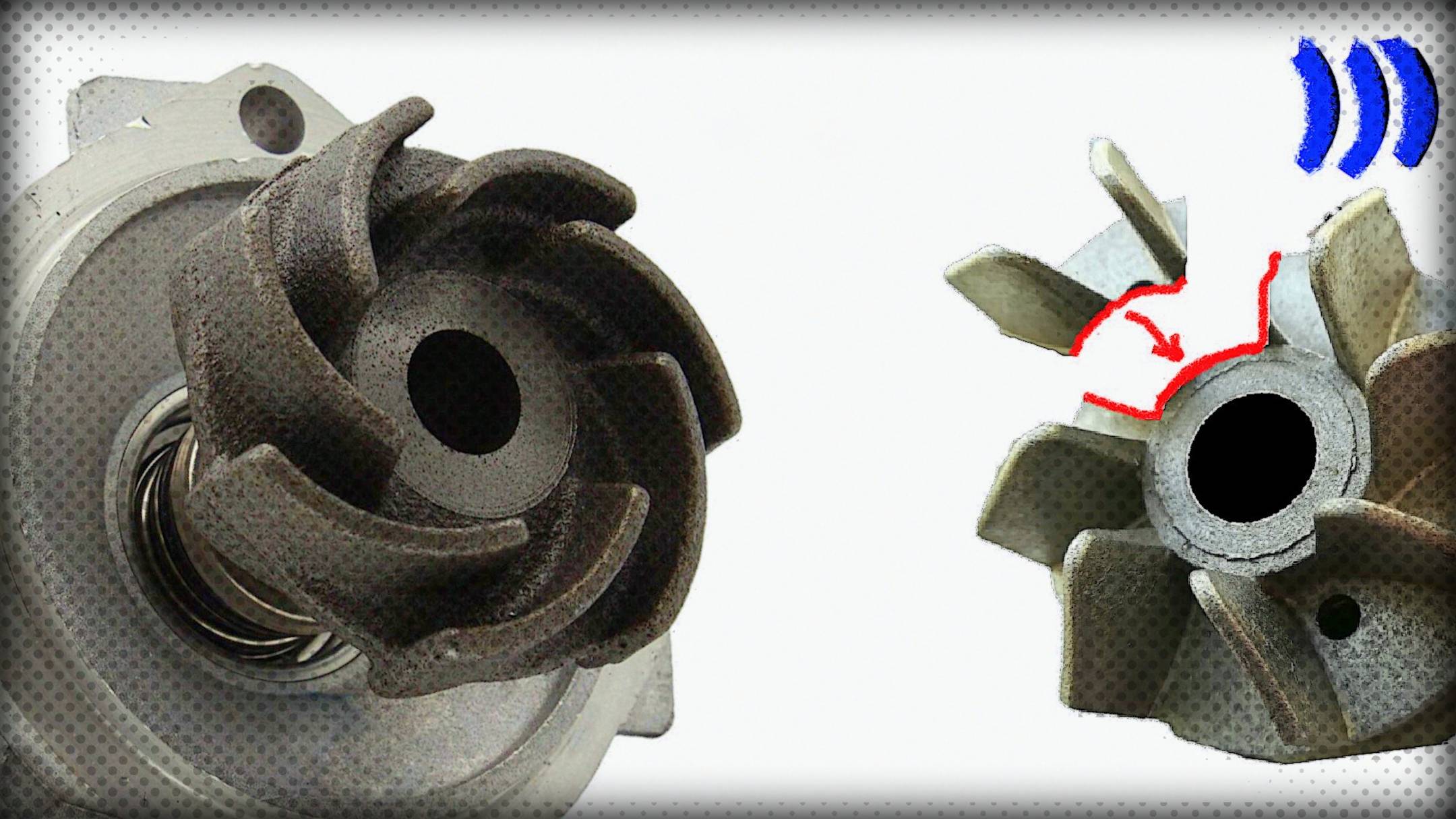 Редкая и скрытая неисправность помпы смотреть онлайн