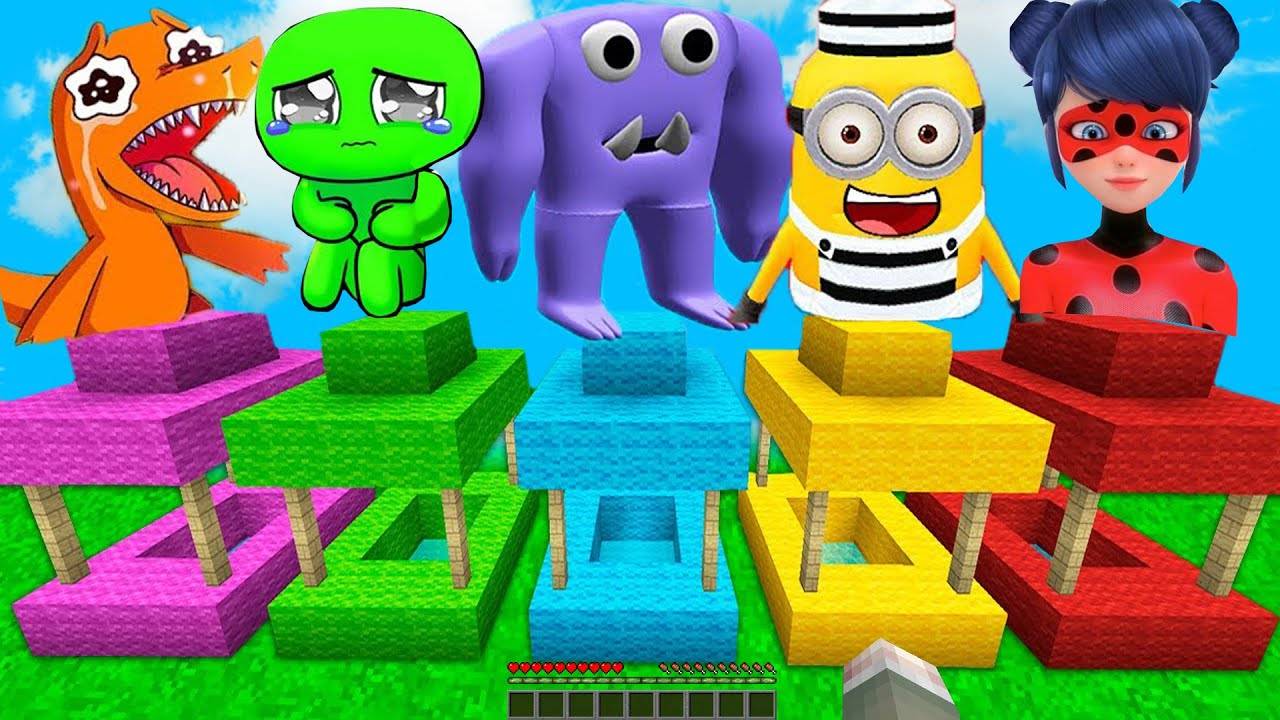 ВЫБЕРИ НОВЫЕ КОЛОДЦЫ С КРУТЫМИ ПЕРСОНАЖАМИ В МАЙНКРАФТ смотреть онлайн