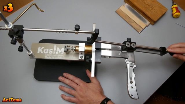 This type of knife sharpening improves the resistance of the blade to chips | KosiM + PDTools смотреть онлайн