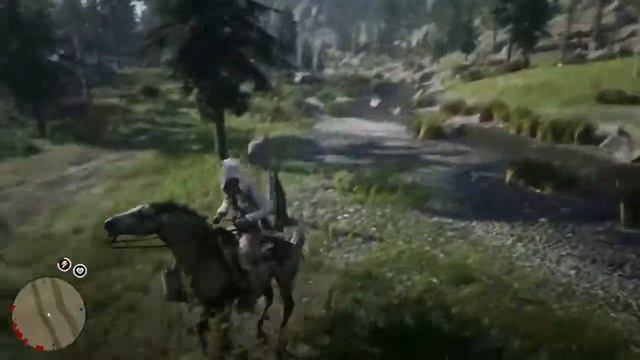 Red Dead Redemption 2. How beautiful this horse is, isn't it?! смотреть онлайн