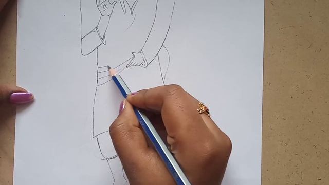 How to draw sai baba very easy steps for beginners//colour pencil tutorial смотреть онлайн