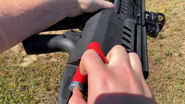 Tavor TS12 shotgun POV firing смотреть онлайн