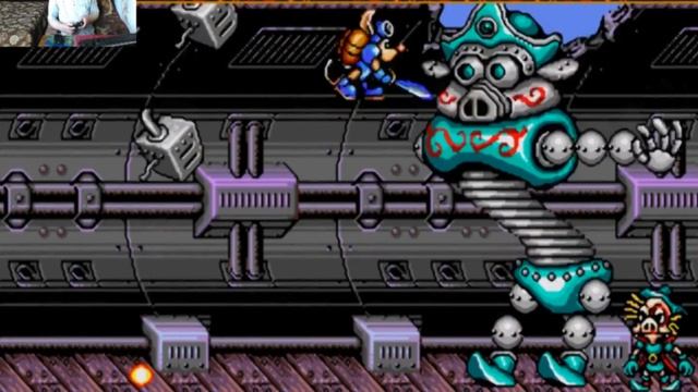 Sega Mega Drive 2 Rocket Knight Adventures Ракета Рыцарь Приключения Вячеслав смотреть онлайн