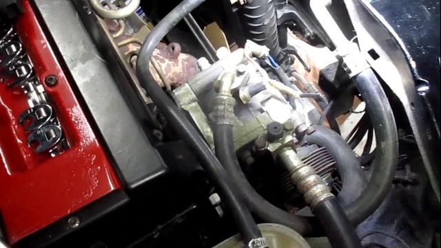 1994 Saab 9000 Project horn refresh and AC condenser removal смотреть онлайн