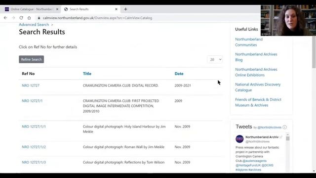 Cramlington Camera Club - how to search the catalogue смотреть онлайн