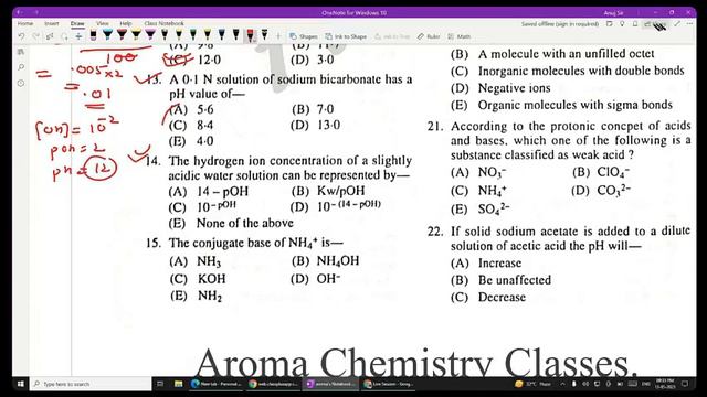 ionic Equilibrium mcq | pgt chemistry preparation | mp pgt preparation | jharkhand pgt | hstet pgt смотреть онлайн