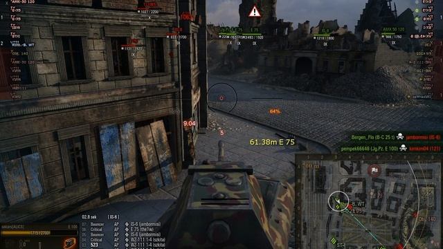 World Of Tanks WoT E 100 Himmelsdorf смотреть онлайн
