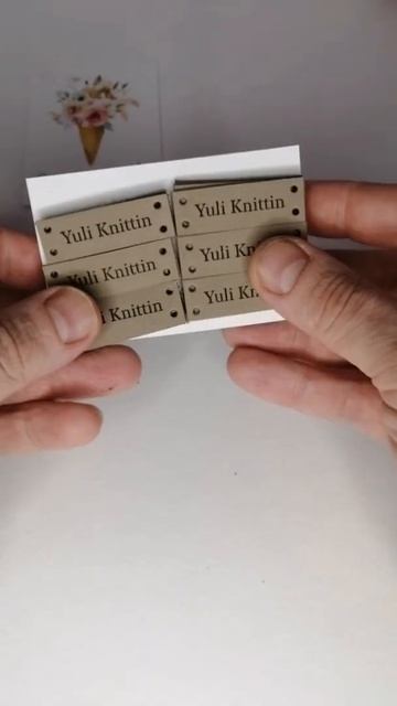 Кожаные бирки Yuli Knittin смотреть онлайн