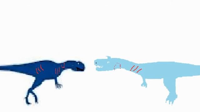 Cryolophosaurus vs Australovenator (Paint Art) смотреть онлайн