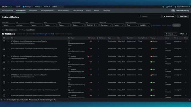 Splunk Risk-Based Alerting Demo: Using MITRE ATT&CK + Enterprise Security (ES)—@Splunkofficial Clou смотреть онлайн