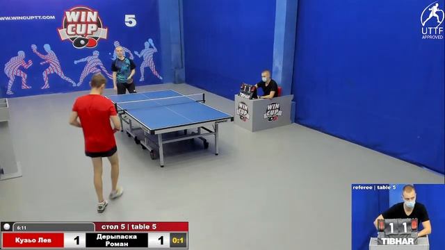 20:00 Кузьо Лев 0-3 Дерыпаска Роман cтол 5 ЮГ- 3 03.12.21 смотреть онлайн