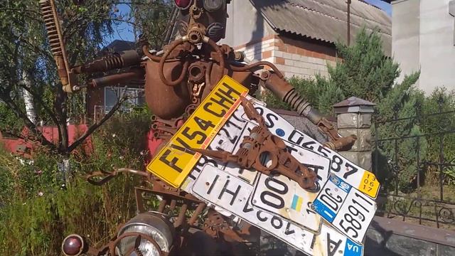 Боромля робот на мотоцикле. смотреть онлайн