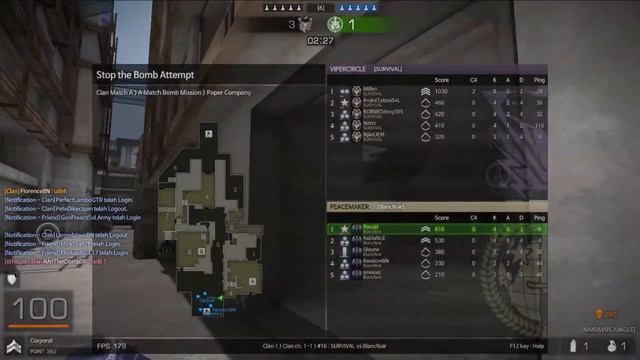 BlancNoir VS Survival Clan War Paper Company || BlackSquad Indonesia смотреть онлайн