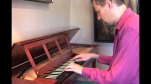 Clavichord: Mozart Fantasia in D minor. K 397.