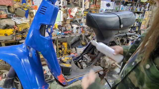 Yamaha Cv80 Will It Run? How To Repair Flea Market Fine 80cc #yamaha #tarylfixesall