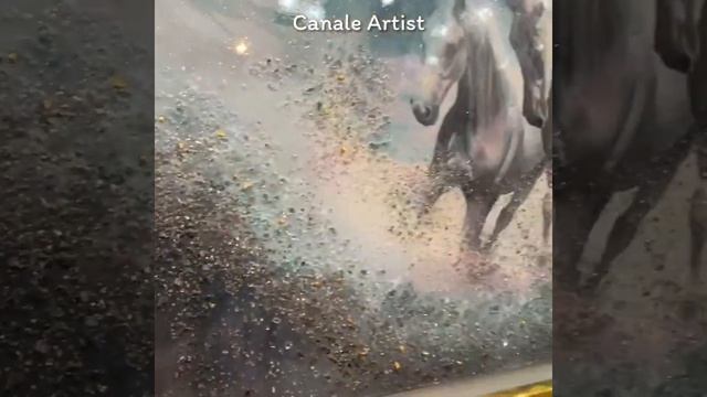Jeannette Canale Artist Grey Horses смотреть онлайн