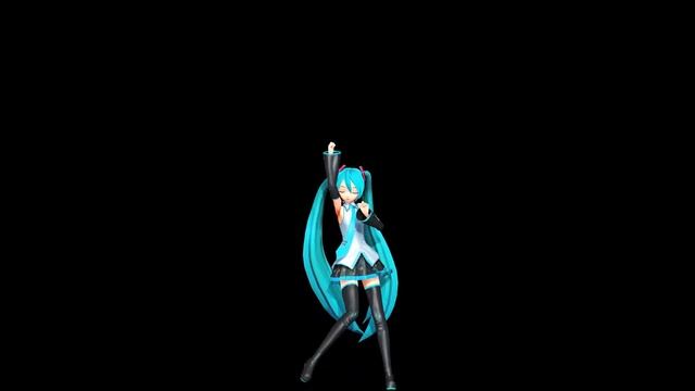 MMD HOLOGRAM READY HD 60 FPS Hibana/ヒバナ Magical Mirai 2018