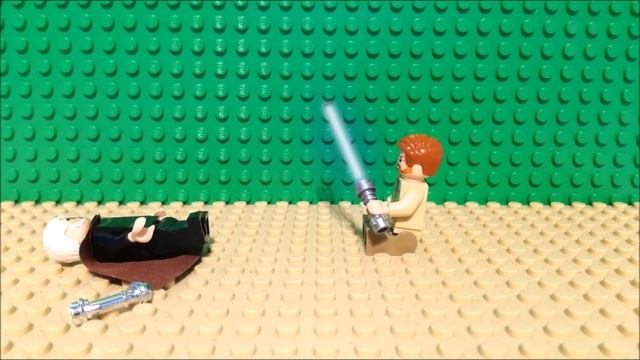Lego Star Wars: Lightsaber duel Obi Wan Kenobi Vs Count Dooku смотреть онлайн
