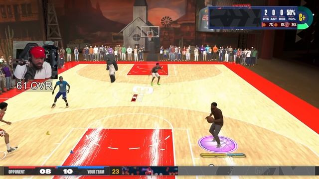 KYRIE IRVING 60 to 99OVR with NO MONEY SPENT - EP.1 (NBA 2K24) смотреть онлайн