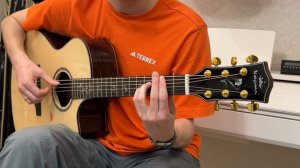 Привет (Женя Трофимов, Комната Культуры) на гитаре (fingerstyle cover) + Табы. Kepma B1-GA