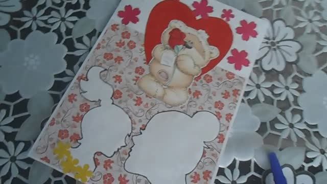 Открытка вместе с детьми . С днем матери. МК Марьюшка смотреть онлайн