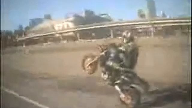BC DRZ supermoto 2. supermotard helmet camera смотреть онлайн