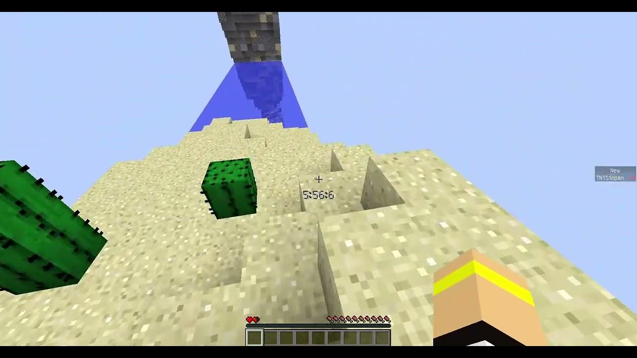 Прохождение испытание с половиной сердечка в Майнкрафт смотреть онлайн