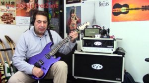 Charvel Pro-Mod San Dimas Style 1 HH FR E  Deep Purple Metallic Demo/Review