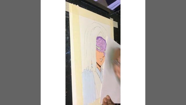 Kagaya Ubuyashiki : Demon Slayer: Kimestu no Yaiba Speed Drawing with Soft Oil Pastel смотреть онлайн