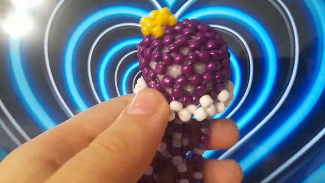 сделала медузу (медазу😂) #амигуруми #бисер #бисероплетение #хобби #медуза#медаза😂 смотреть онлайн