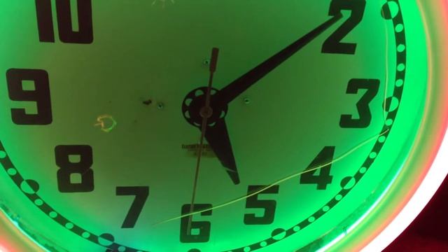 1930's Antique Neon Clock Farming смотреть онлайн