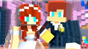 Джей Джей и сестра Майки женятся? - Анимация МАЙНКРАФТ