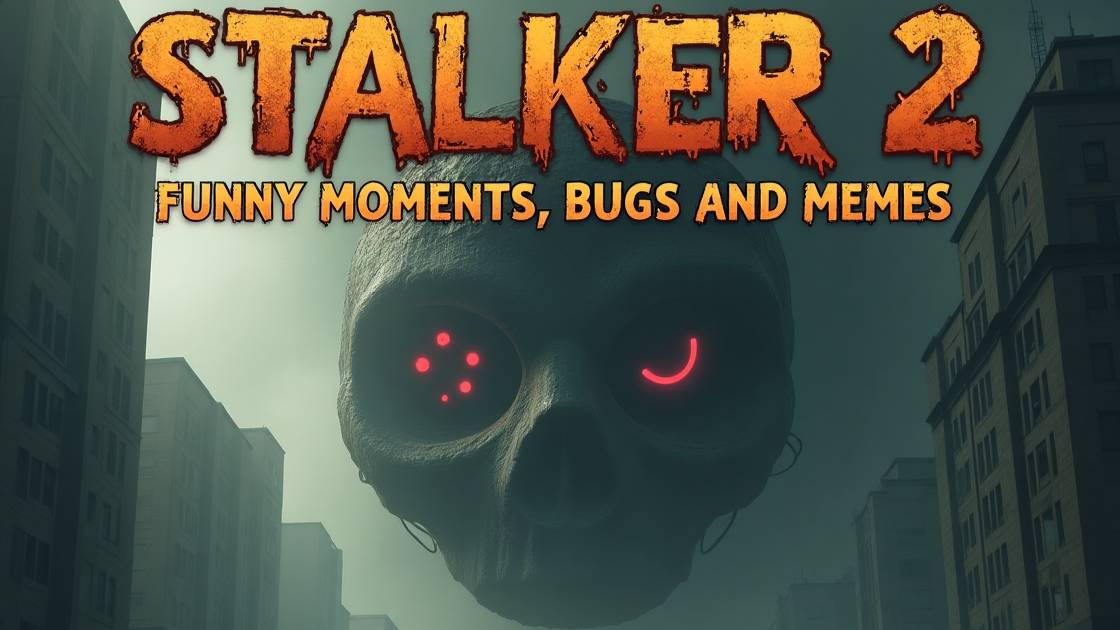 Stalker 2 смешные моменты, баги, мемы
